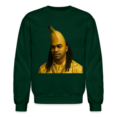 Banana Santana Sweatshirt - forest green